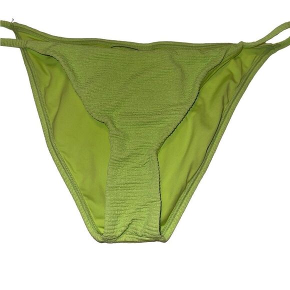 NWT Topshop Neon Green Bikini Bottoms Size 10 - Picture 9 of 10